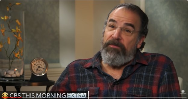 Mandy Patinkin talking in an interview